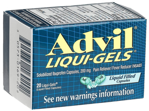 ADVIL - LIQUI-GELS 20'S