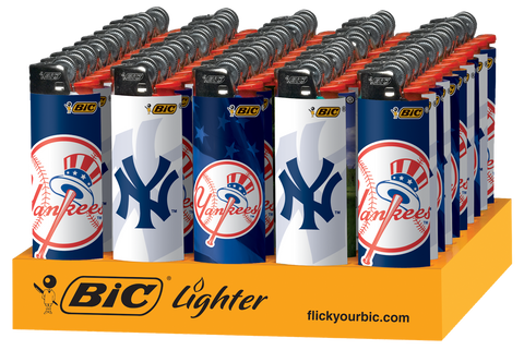 BIC - YANKEES LIGHTERS - 50PC/TRAY