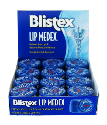 BLISTEX - MEDICATED BERRY BALM RED - 24CT/BOX
