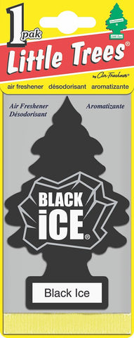 LITTLE TREES - CAR FRESHENER - BLACK ICE - 24CT/BOX