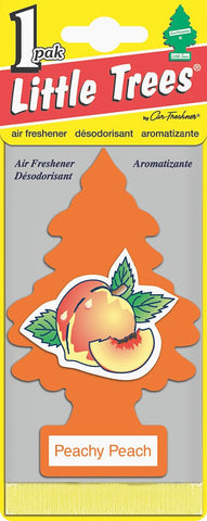 LITTLE TREES - CAR FRESHENER - PEACHY PEACH - 24CT/BOX