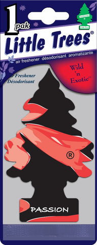 LITTLE TREES - CAR FRESHENER - PASSION - 24CT/BOX