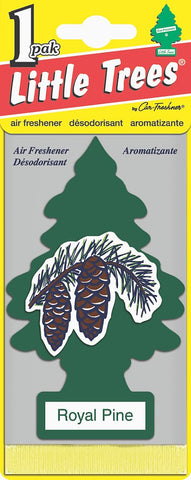 LITTLE TREES - CAR FRESHENER - ROYAL PINE - 24CT/BOX