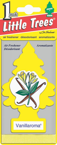 LITTLE TREES - CAR FRESHENER - VANILLAROMA - 24CT/BOX