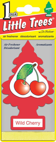 LITTLE TREES - CAR FRESHENER - WILD CHERRY - 24CT/BOX