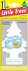 LITTLE TREES - CAR FRESHENER - WOVEN WHITE - 24CT/BOX