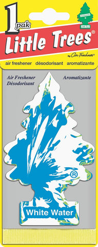 LITTLE TREES - CAR FRESHENER - WHITE WATER - 24CT/BOX