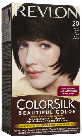 REVLON - COLORSILK - BROWN BLACK (20) - 12CT/CASE