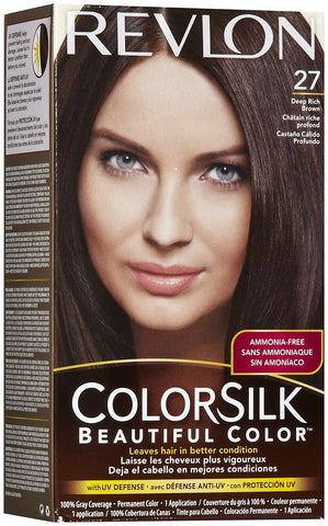 REVLON - COLORSILK - DEEP RICH BROWN (27) - 12CT/CASE