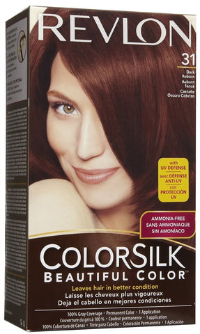 REVLON - COLORSILK - DARK AUBURN (31) - 12CT/CASE