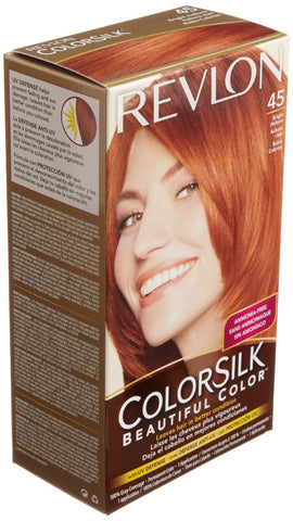REVLON - COLORSILK - BRIGHT AUBURN (45) - 12CT/CASE