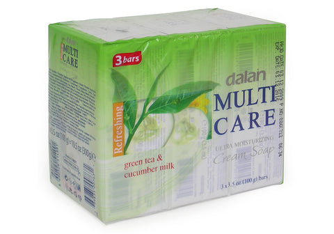 DALAN SOAP - GREEN TEA & CUCUMBER MILK 31 OZ - 24CT/3PK/CASE
