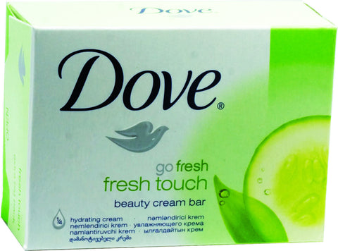 DOVE SOAP - FRESH TOUCH GREEN 135 G - 48CT/CASE