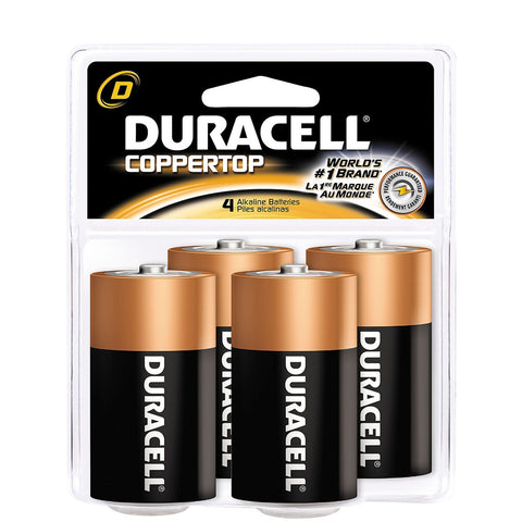 DURACELL - D-4 COPPERTOP USA - 12PK/CASE