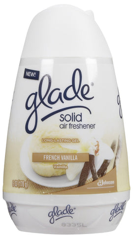 GLADE - SOLID - FRENCH VANILLA 6 OZ - 12CT/CASE