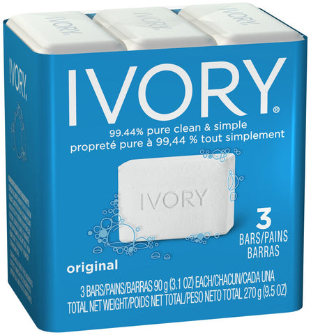 IVORY SOAP - ORIGINAL 3.1 OZ - 24CT/3PK/CASE