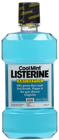 LISTERINE - COOL MINT 250 ML (8.45 OZ) - 6CT/UNIT