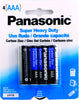 PANASONIC AAA-4 - SUPER HEAVY DUTY BATTERY - 12PK/BOX