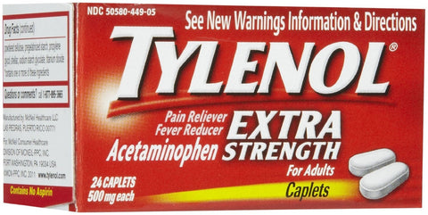TYLENOL - CAPLETS 24'S