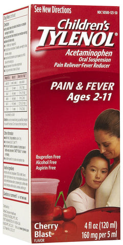 TYLENOL - CHILDREN'S - CHERRY BLAST - 4 OZ