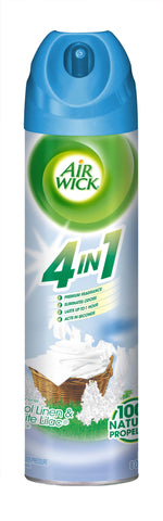AIR WICK SPRAY - COOL LINEN & WHITE LILAC 8 OZ