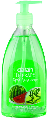 DALAN LIQUID SOAP - WATERMELON & BAMBOO 14 OZ - 24CT/CASE