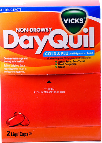 VICKS - DAYQUIL - 25CT/2PK/BOX