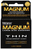 TROJAN - MAGNUM THIN 3'S - 12CT/UNIT
