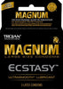 TROJAN - MAGNUM ECSTACY 3'S - 12CT/UNIT