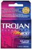 TROJAN - PLEASURES - FIRE & ICE 3'S - 12CT/UNIT